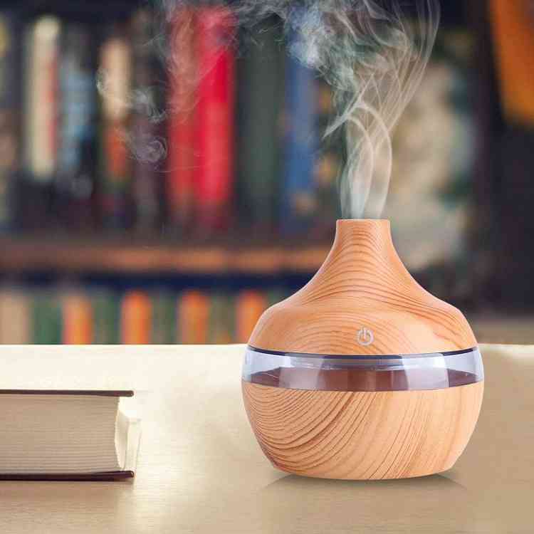 Wooden round humidifier
