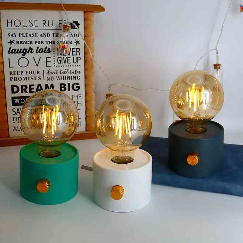 Rechargeable retro led night light