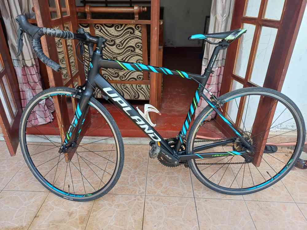Upland racing bicycle