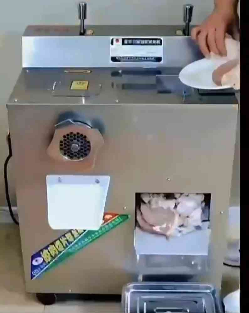 Meat & kottu roti cutting machine