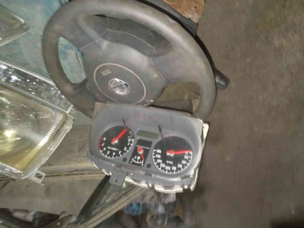 Nissan cube meter board and steering column set