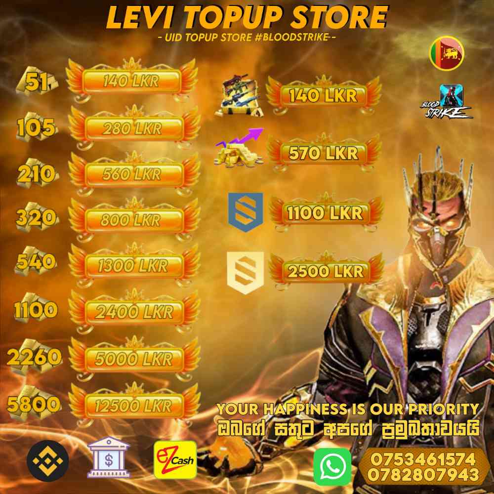 Bloodstrike 210 gold pack