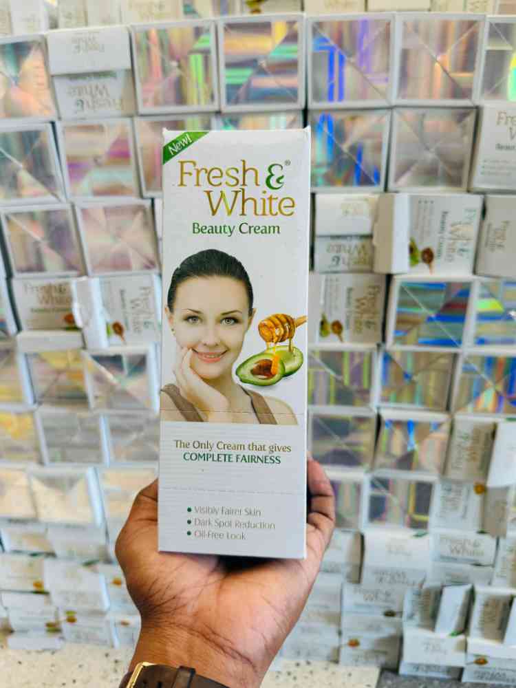 Fresh and white face cream