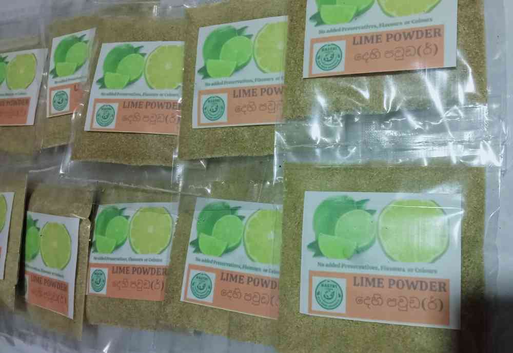 Lime powder