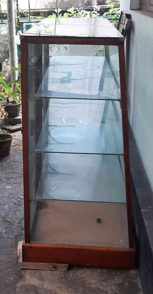 Wooden showcase