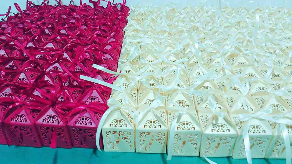 Wedding cake box