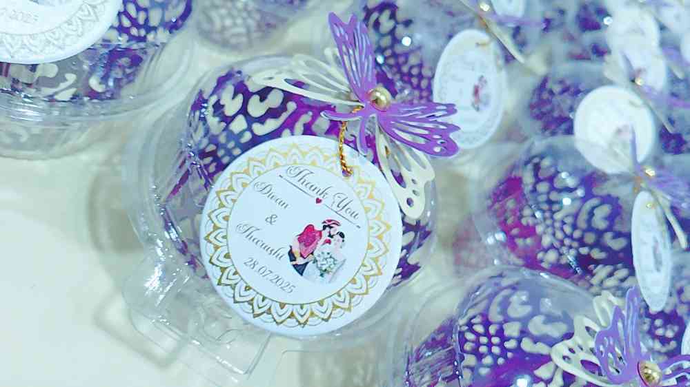 Cup decorations