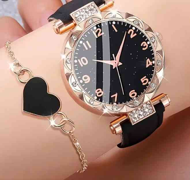 Watch with bracelet