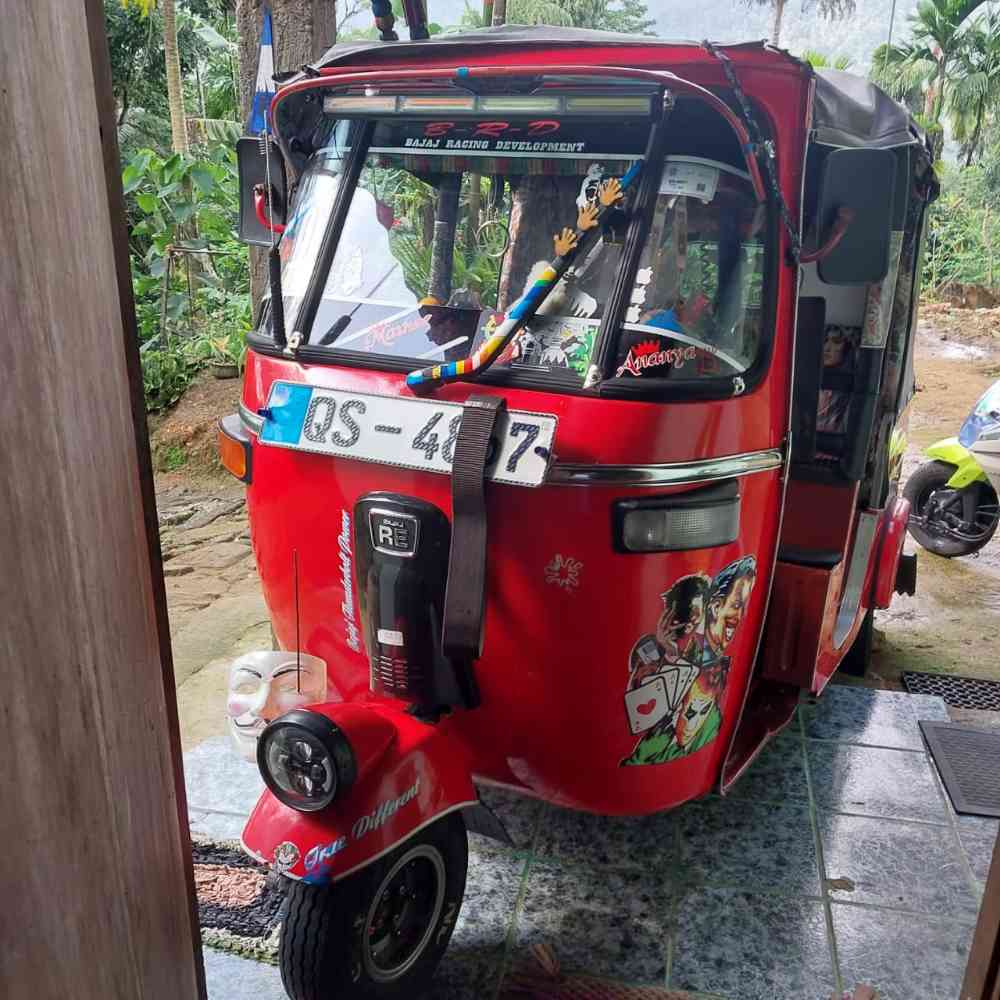Bajaj three-wheeler