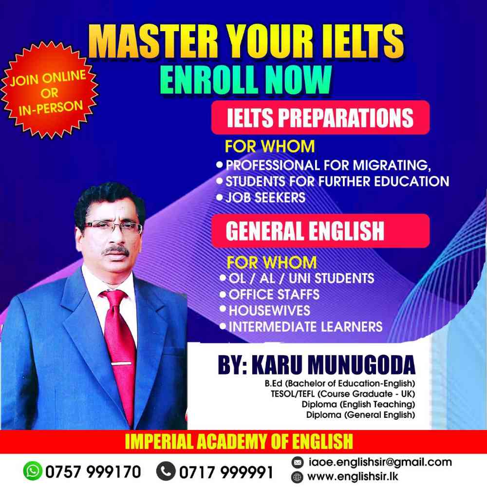 IELTS General and spoken english