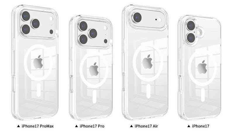 iPhone transparent back covers
