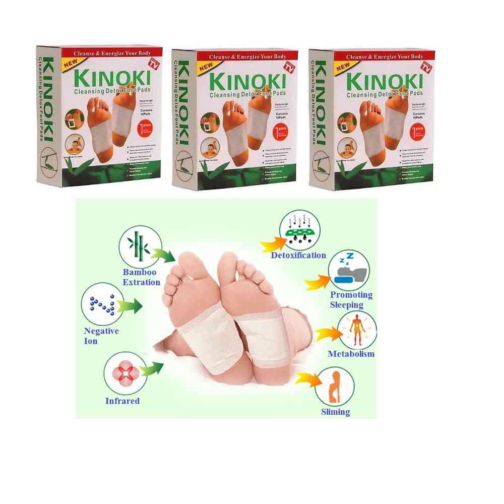 10Pcs Kinoki foot pad