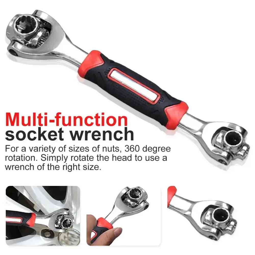 Magical 360⁰ rotatable wrench socket tool set