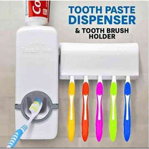 Toothpaste dispenser for upgrade morning bath