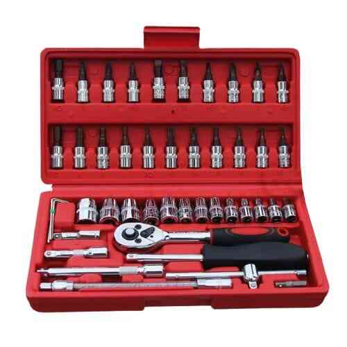 46Pcs tool set for multifunctional works