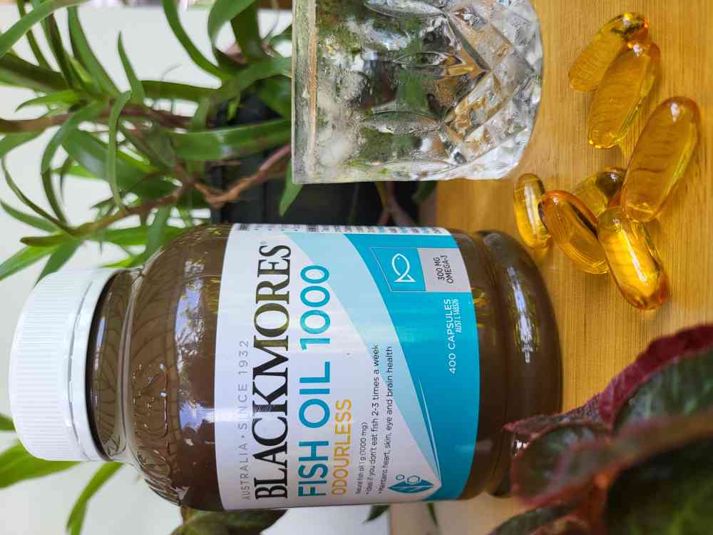 Blackmores fish oil capsules 400