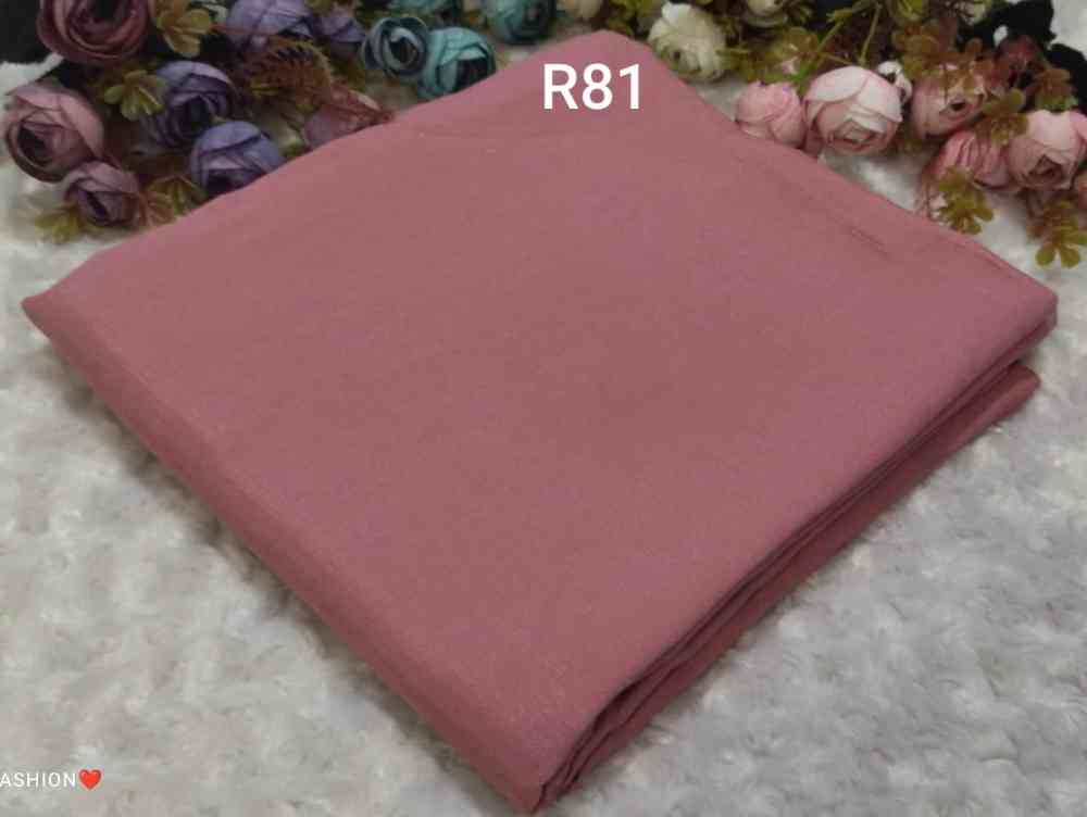 Raw cotton saree