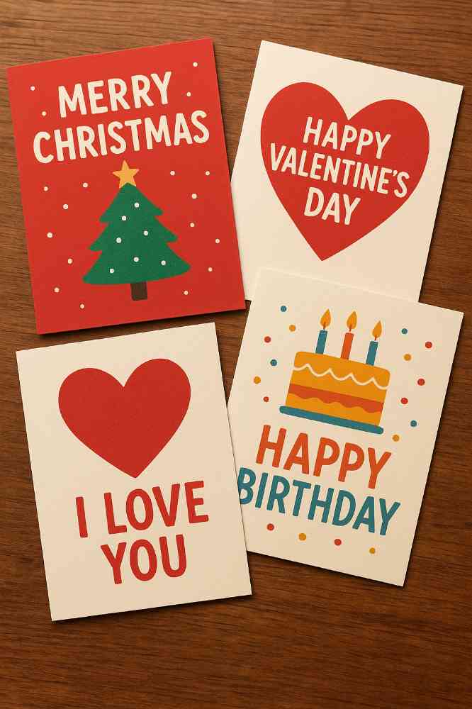 Greeting cards