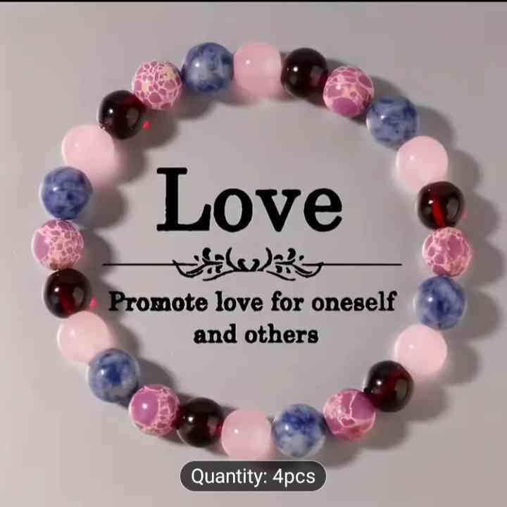Real stone bracelets