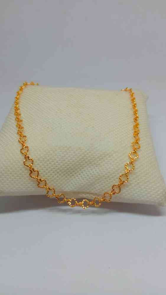 Gold plated luxury chain for women