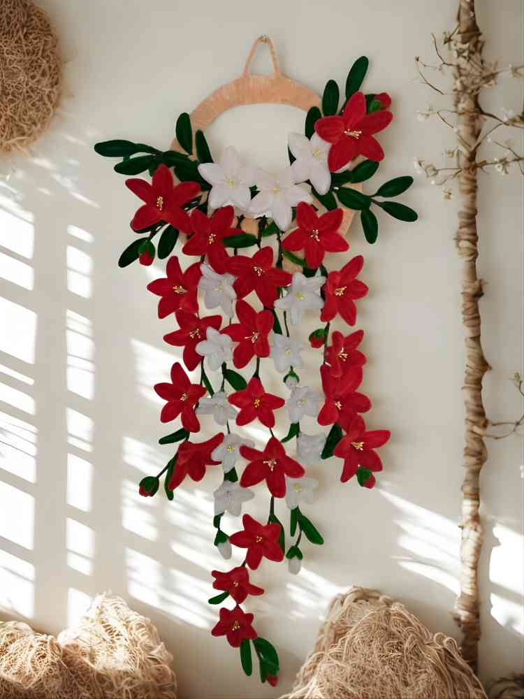 Flower dream catcher