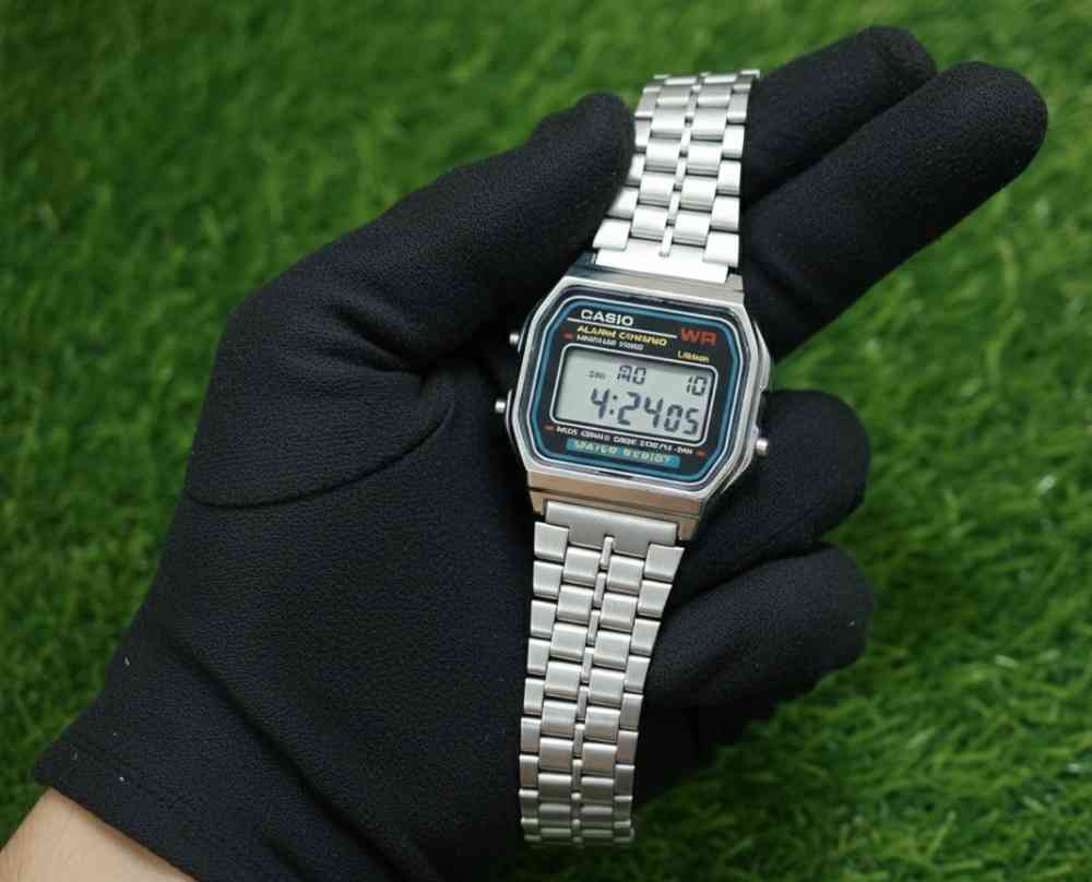Casio old collection men's watch
