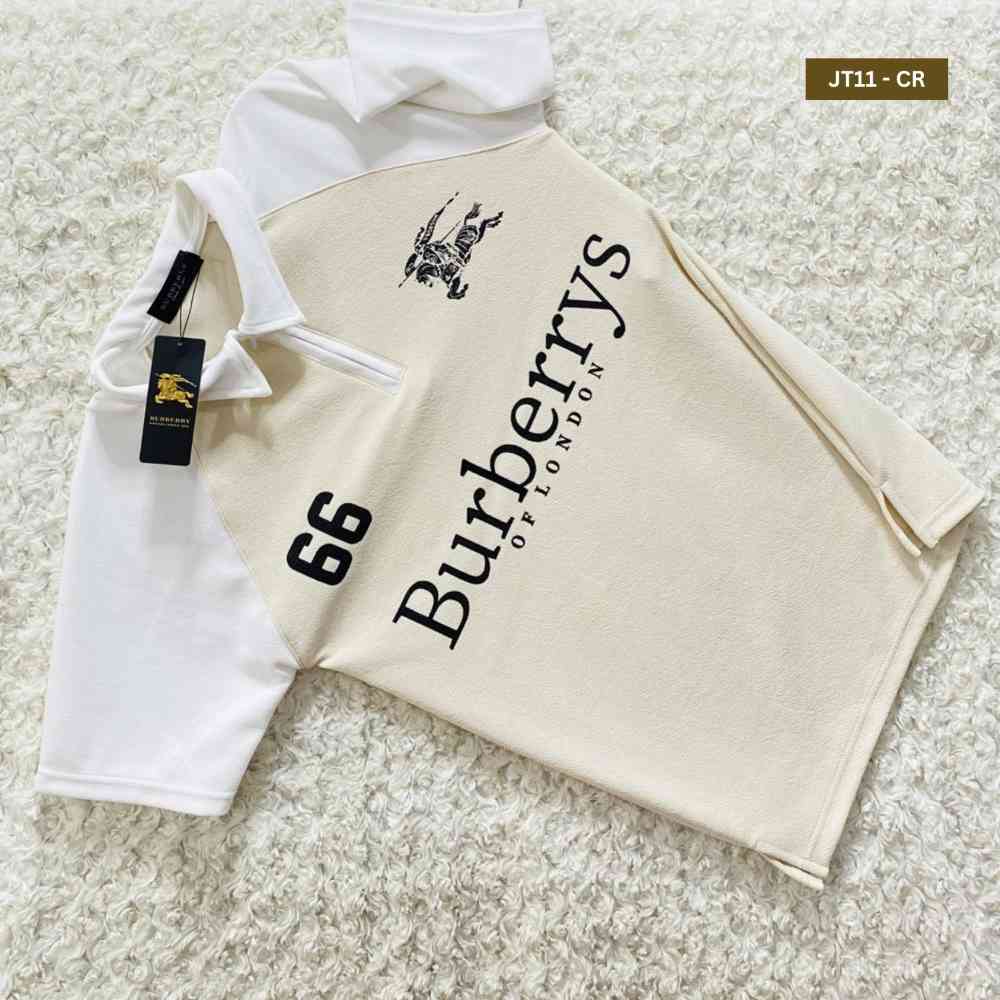 Pop corn fabric polo t-shirts