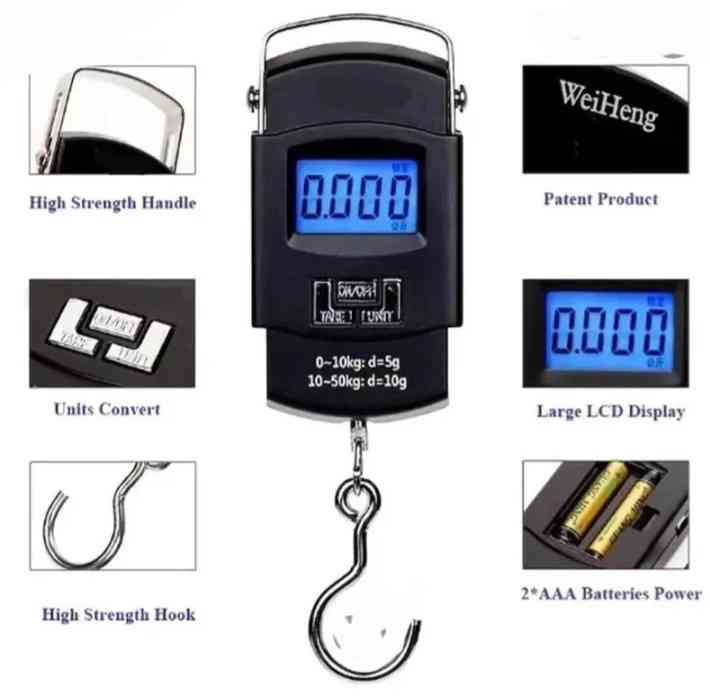 Luggage portable scale