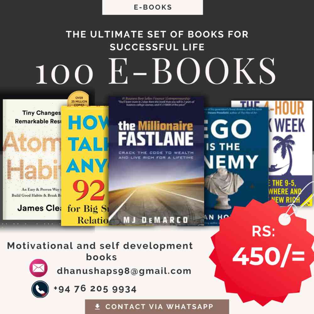 100 Best selling E-books for success