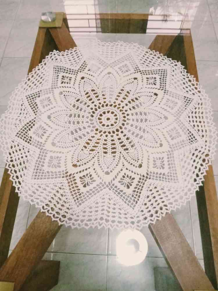 Crochet table mats