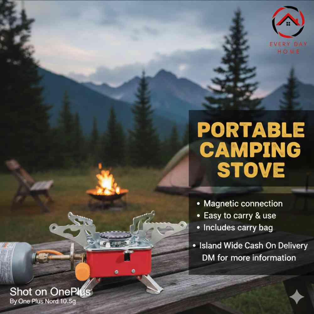 Portable camping magnetic stove