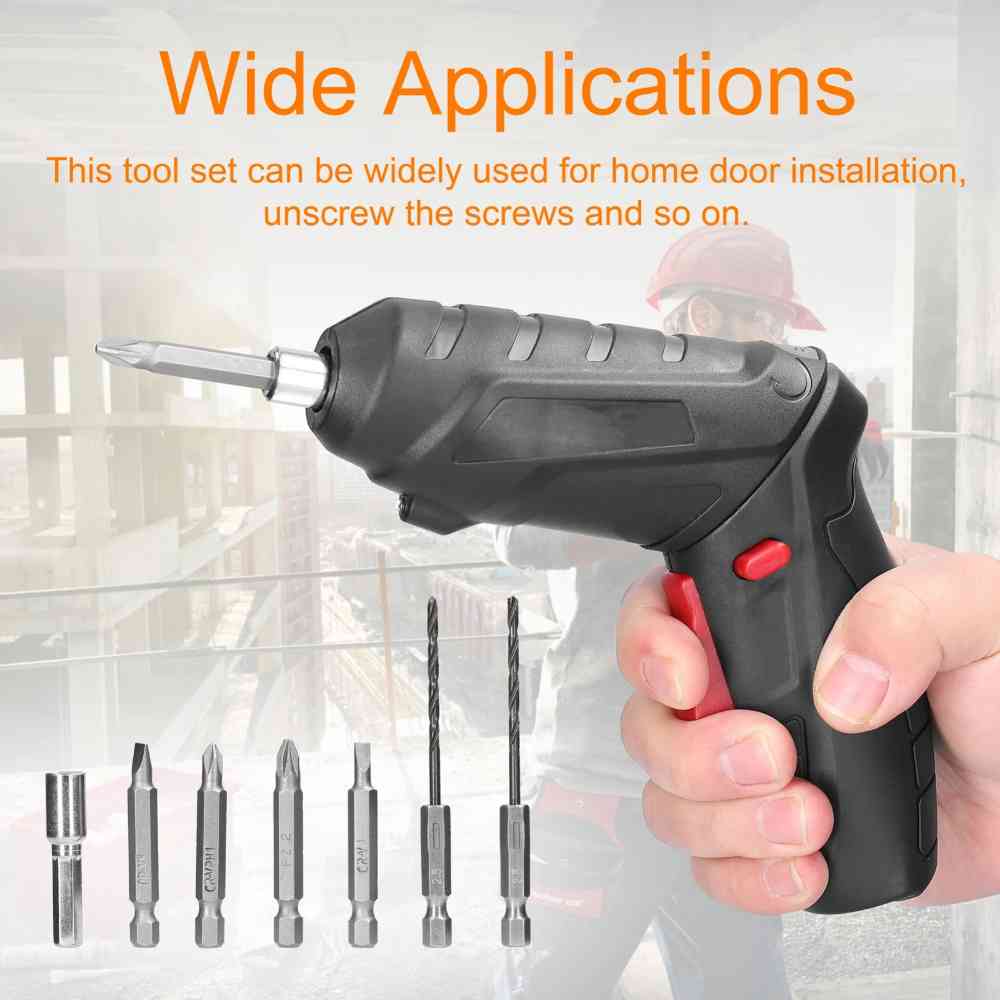 48 Pcs Cordless screw driver 4.2V