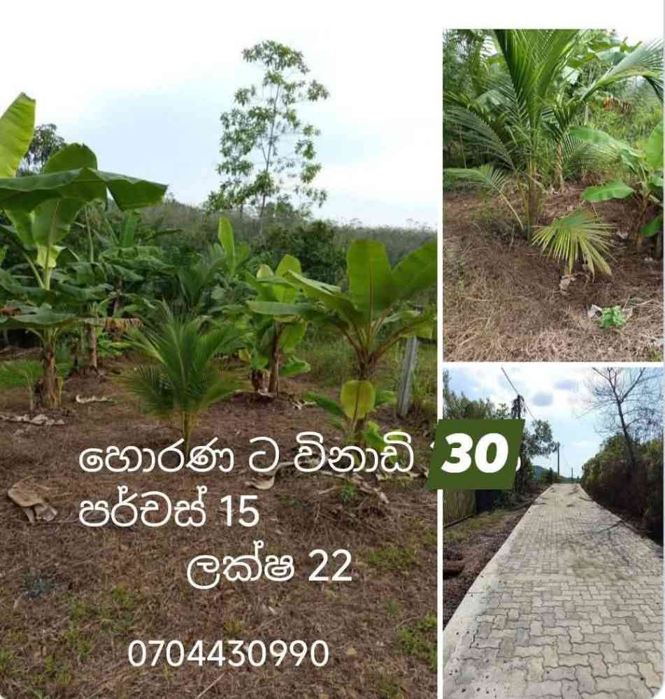 Land located in a quiet environment