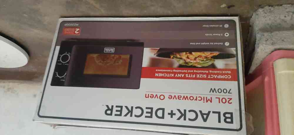 Brand new microwave oven