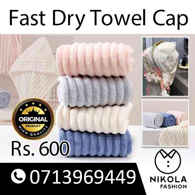 Fast Dry Towel Cap