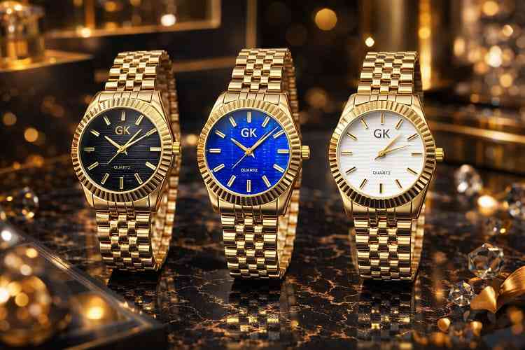 GK Luxury quarts watch for men