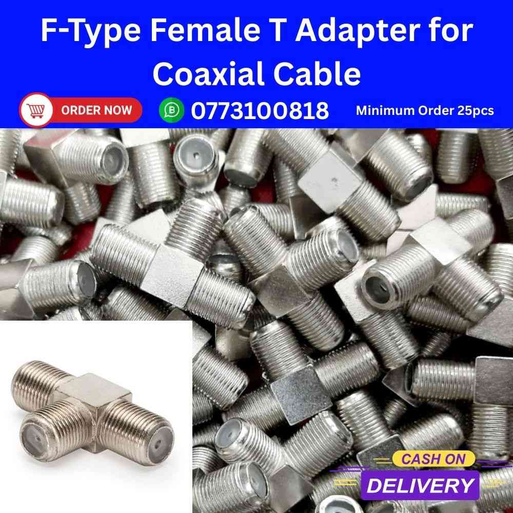 Coaxial cable T connector