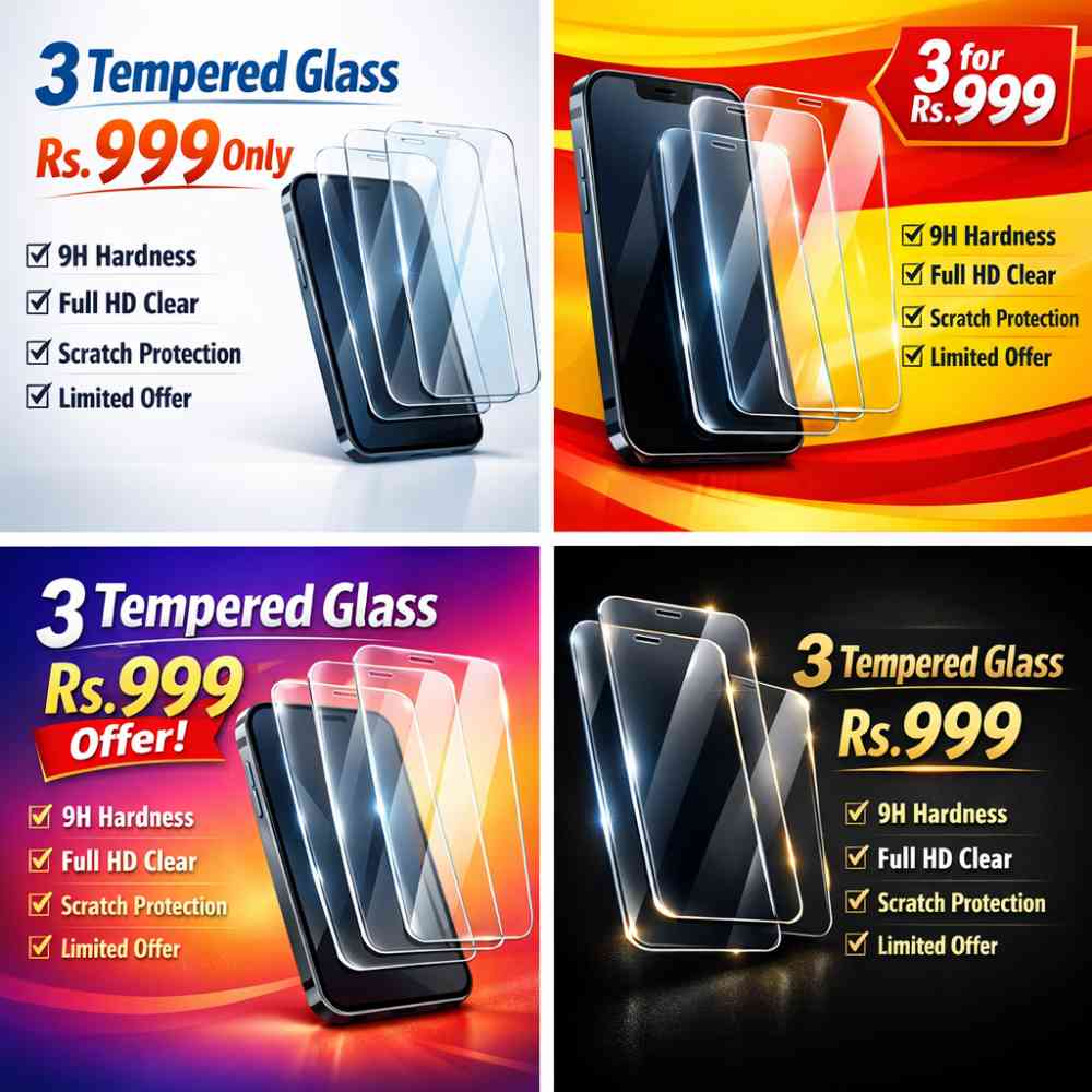 3 Tempered glass