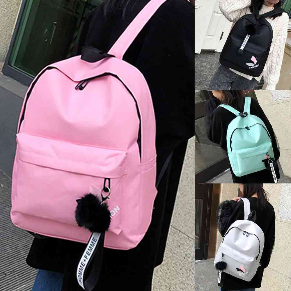 Felly canvas korean backpack