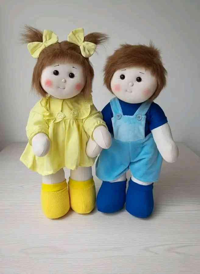 Born from fabric soft toy