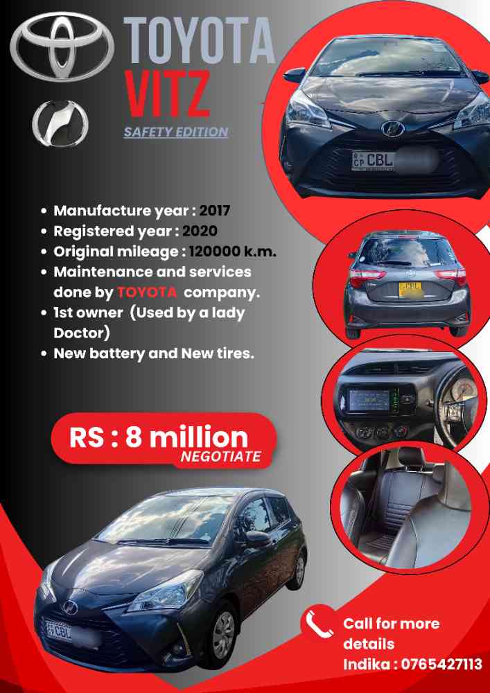 Toyota vitz safety edition
