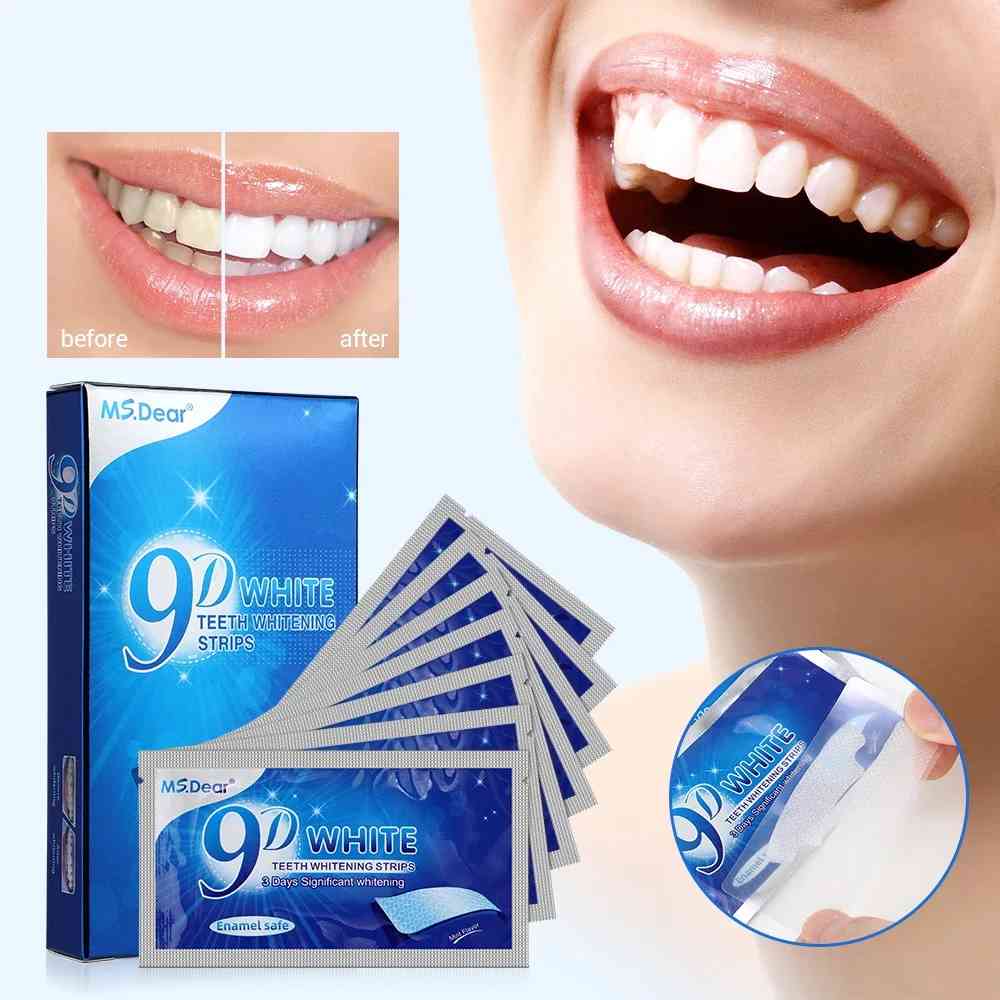 9D Teeth whitening strips