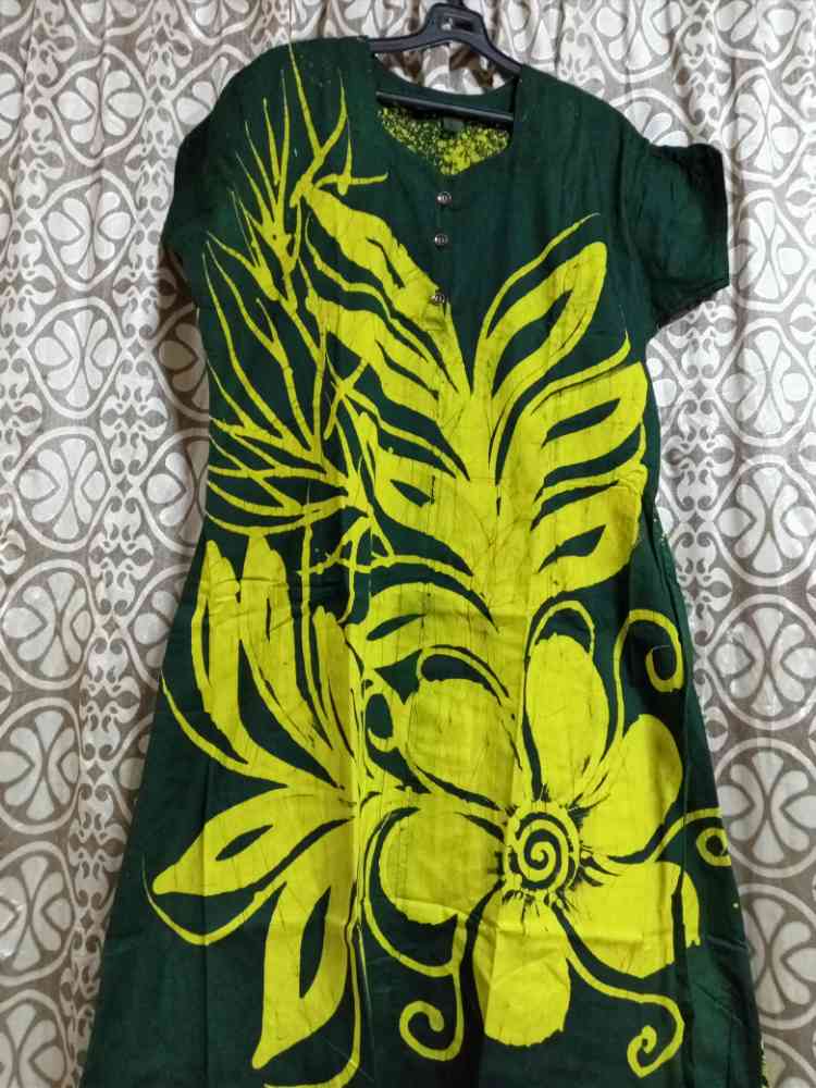 Bathik frock xl