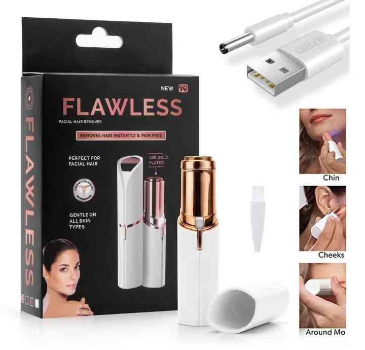 Rechargeable facial trimmer