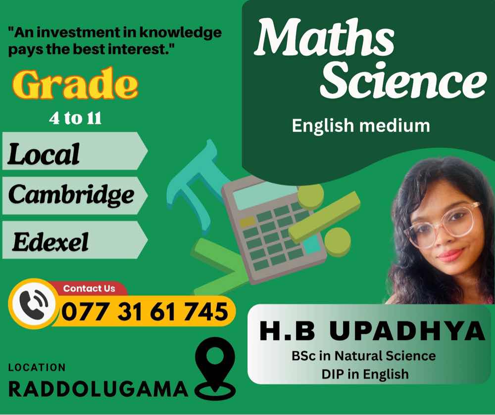 English and science
