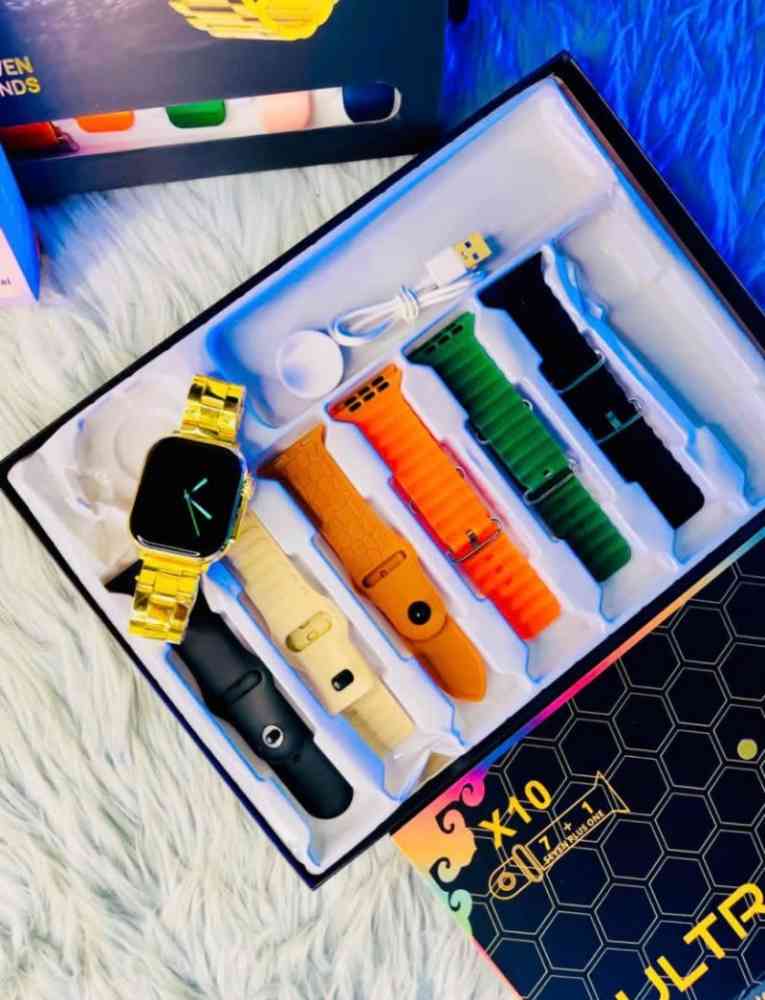 X 10 Ultra 7 In 1 smart watch