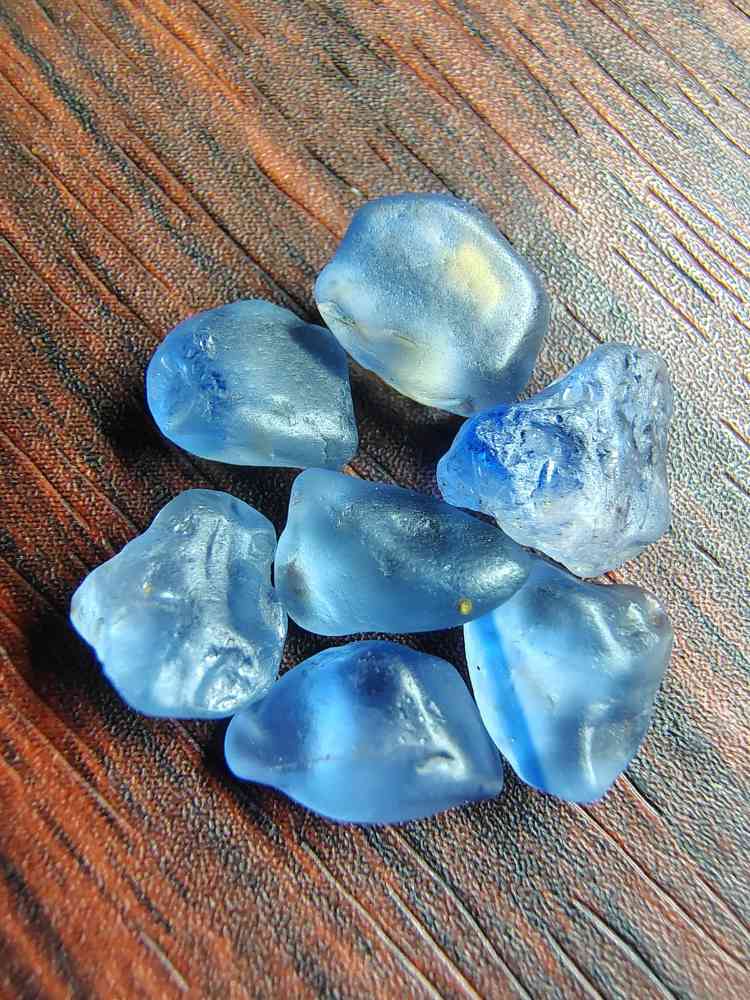 Natural blue sapphire