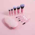 10 Pcs Makeup brush with pouch