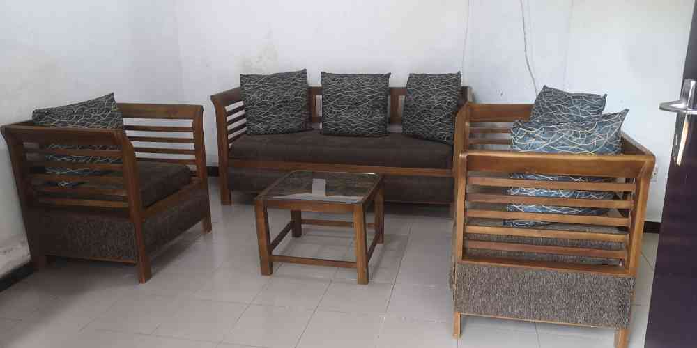 Teak sofa set