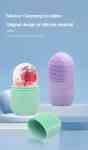 Large silicone ice facial roller